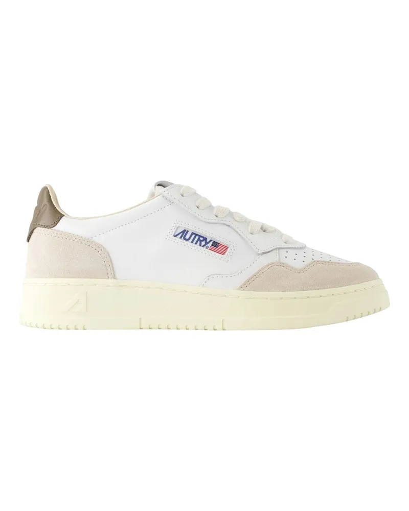 AUTRY Medalist Low Sneakers  Leder Weiß White