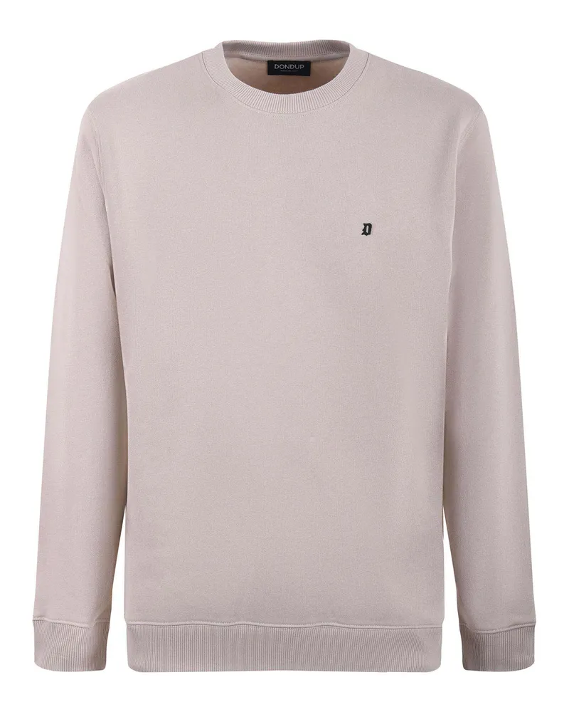 Dondup Donndup Cotton Sweatshirt Beige