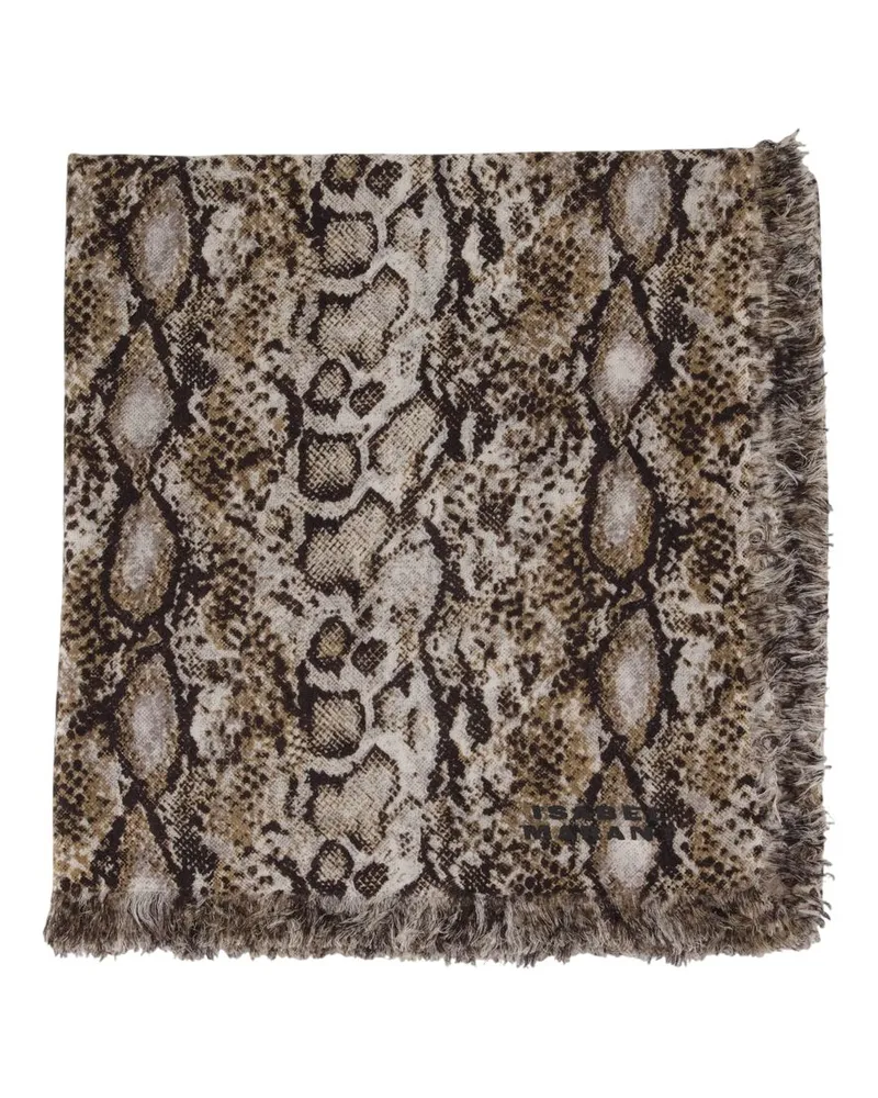 Isabel Marant Madicia GB Schal  Wolle neutral Neutral