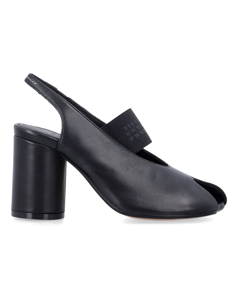 Maison Margiela Flache Schuhe Schwarz Black