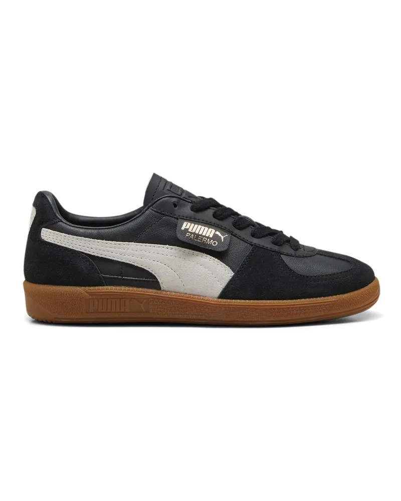 Puma Sneaker Palermo Lth Black Federgrau Kaugummi Black