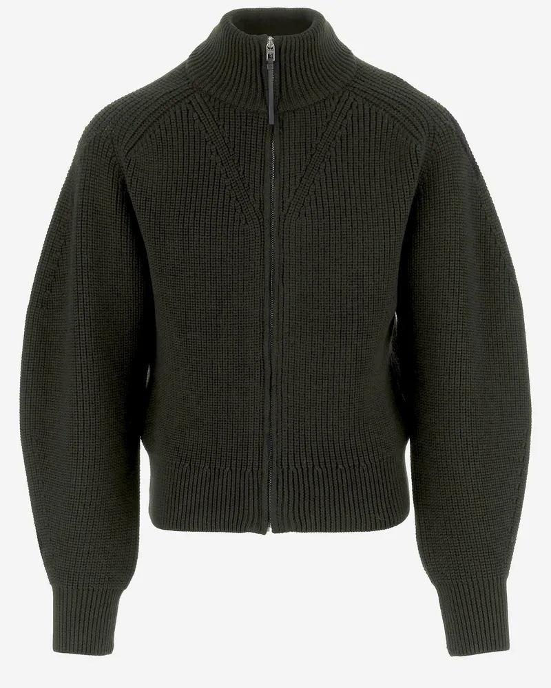 Jacquemus Wool Bomber Jacket Khaki