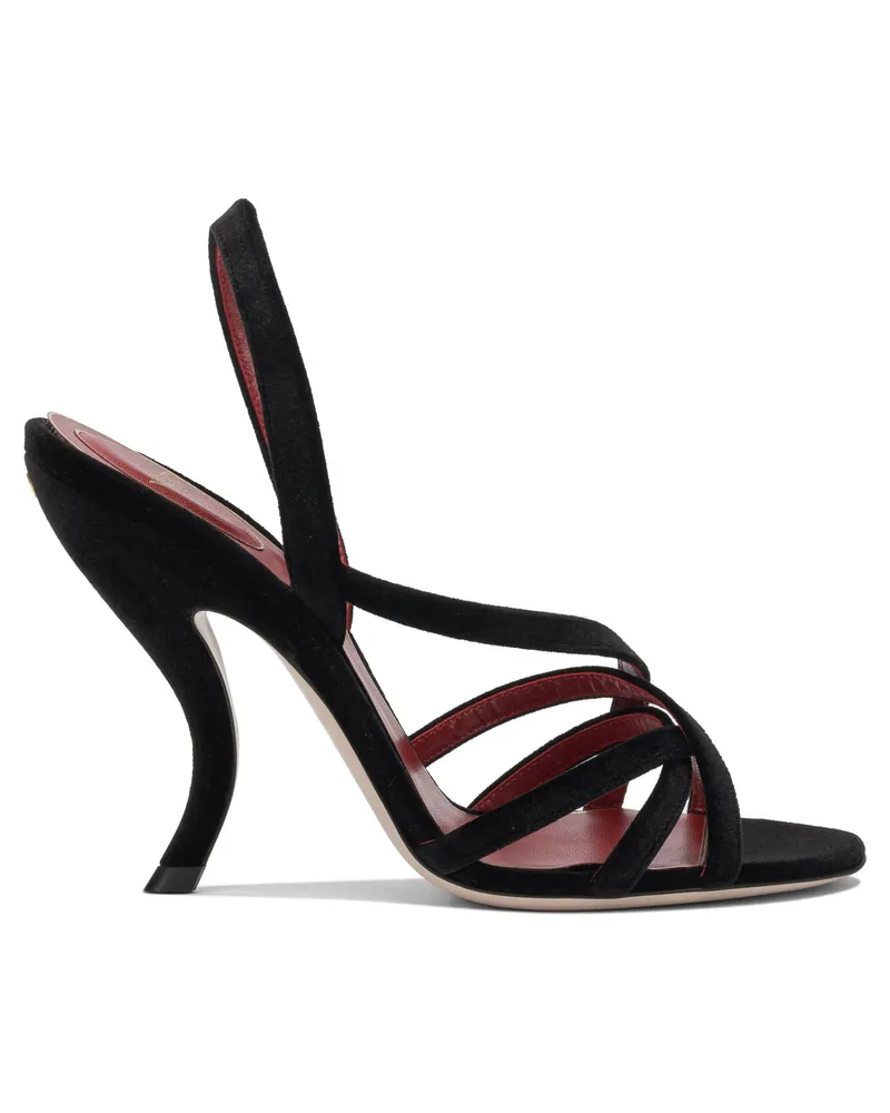Valentino Garavani Fetishique 105 mm“ Absatzsandalen Black