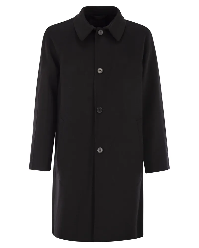 Paltò Maurilio Wollmantel Black