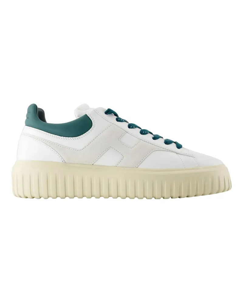Hogan H Stripes Sneakers  Leder Weiß White