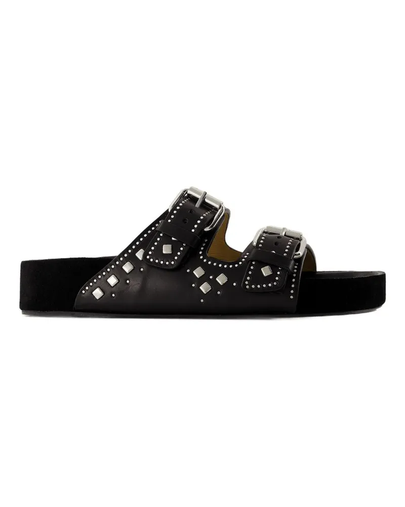 Isabel Marant Lennyo GB Sandalen  Leder schwarz Black