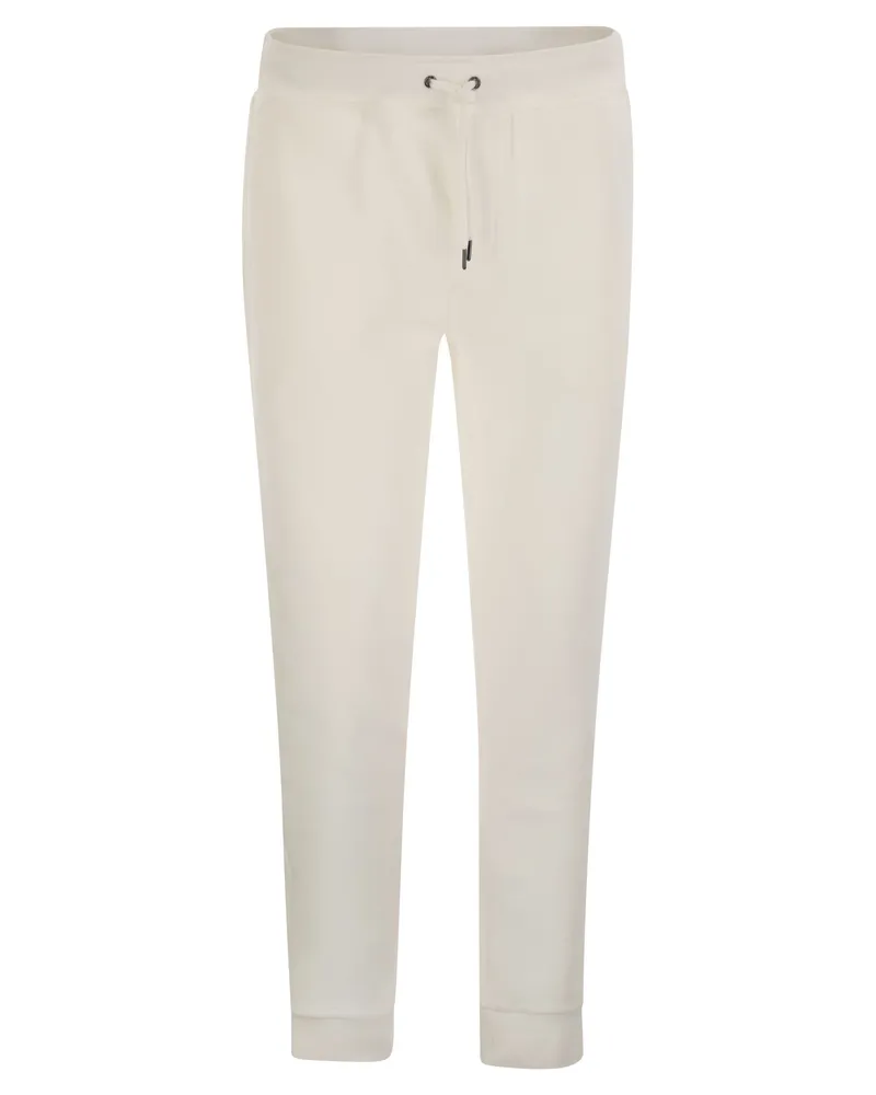 Ralph Lauren Doppelstrick -Jogginghose White