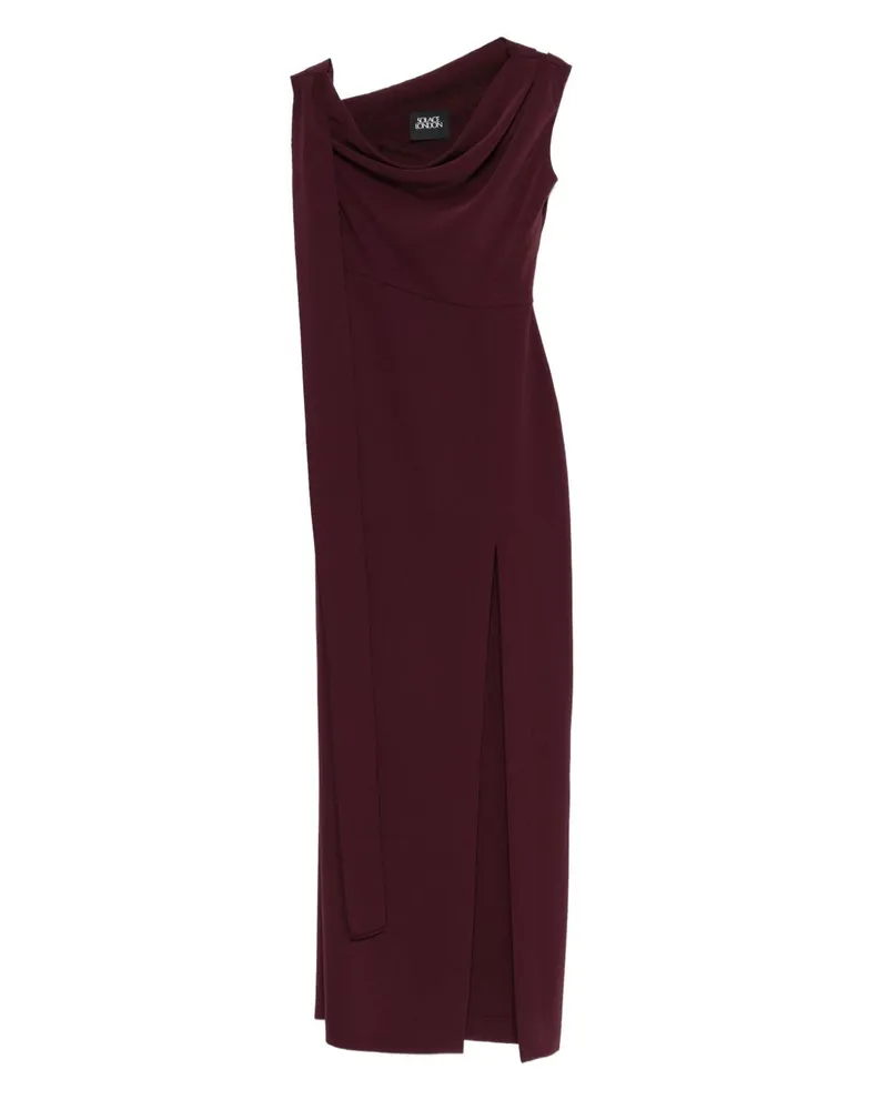Solace London Trost London Irina Midi Kleid Purple
