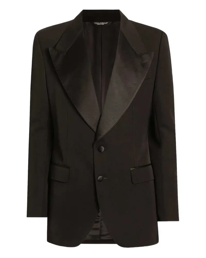 Dolce & Gabbana Blazer mit Satinrevers N0000