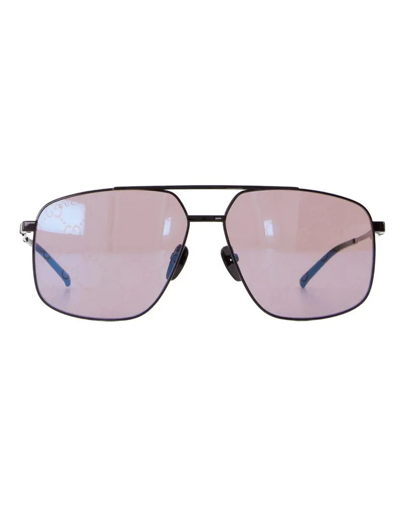 Gucci GG1676S Sonnenbrille  Metal Black Black