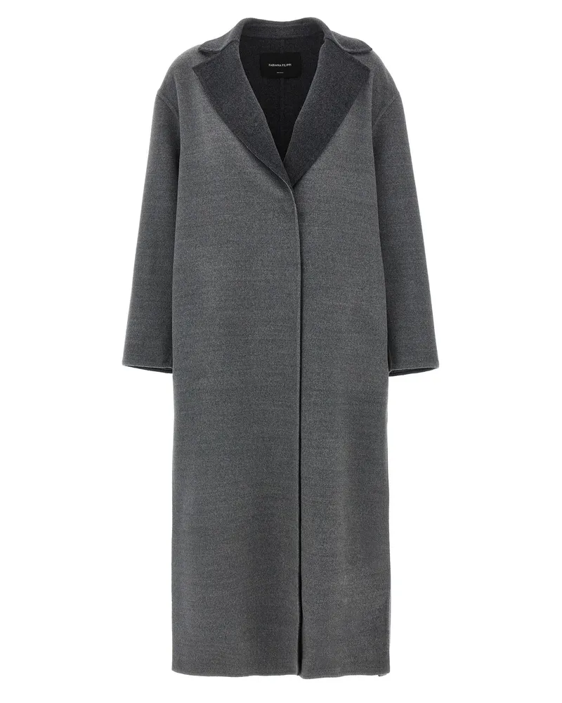 Fabiana Filippi Dressingkleid Mantel Gray