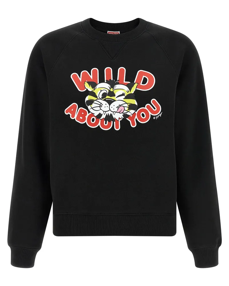Kenzo Sweatshirt „Wild Tiger Black