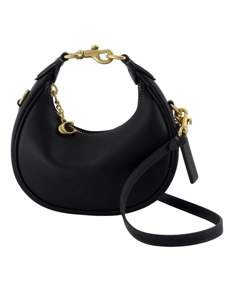 Coach Jonie Purse  Leder schwarz Schwarz