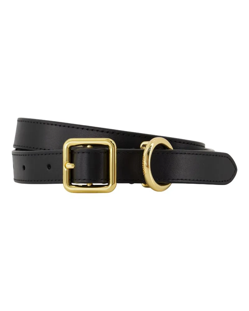 Jacquemus La CEINDURE Regalo fein  Leder schwarz Black