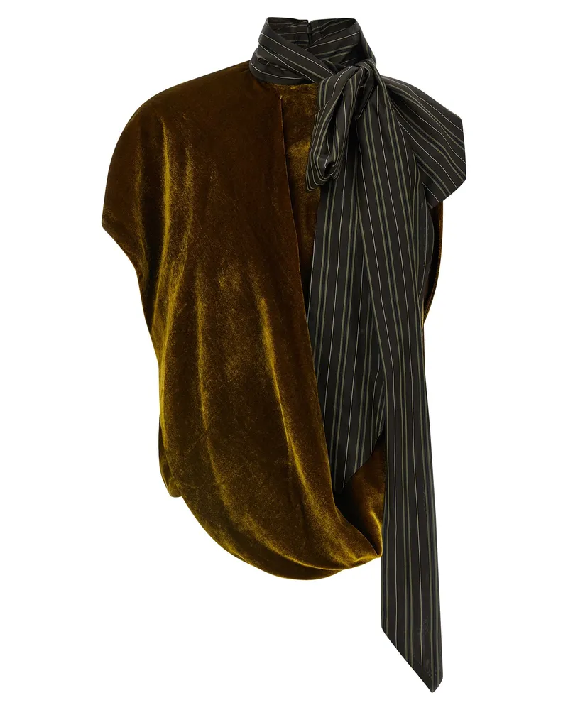 Dries van Noten Trocknen van an 'Cresta' Top Multicolor