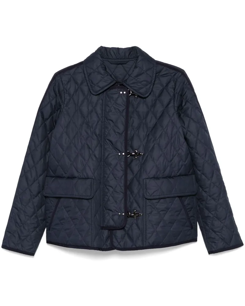 Fay 3 Ganci gesteppte Jacke Blue