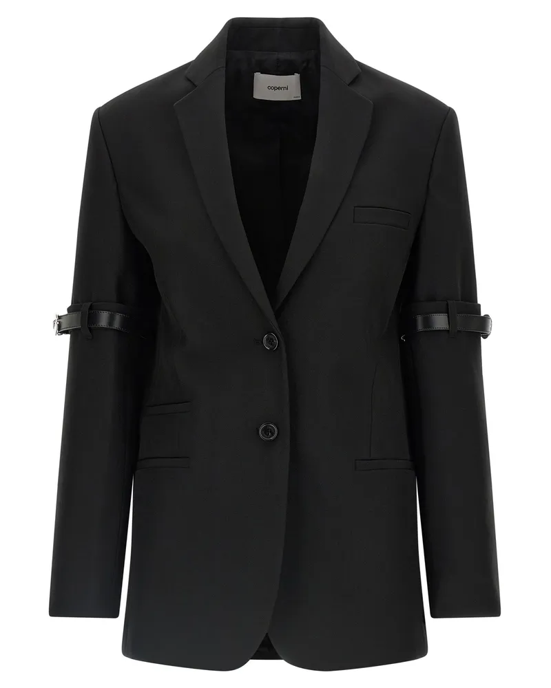 COPERNI Logo Gürtel' Blazer Black