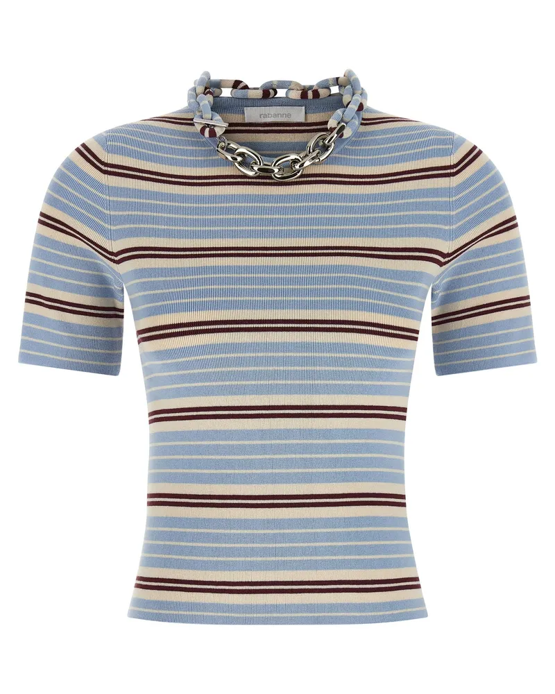 Paco Rabanne Ketten-T-Shirt Light