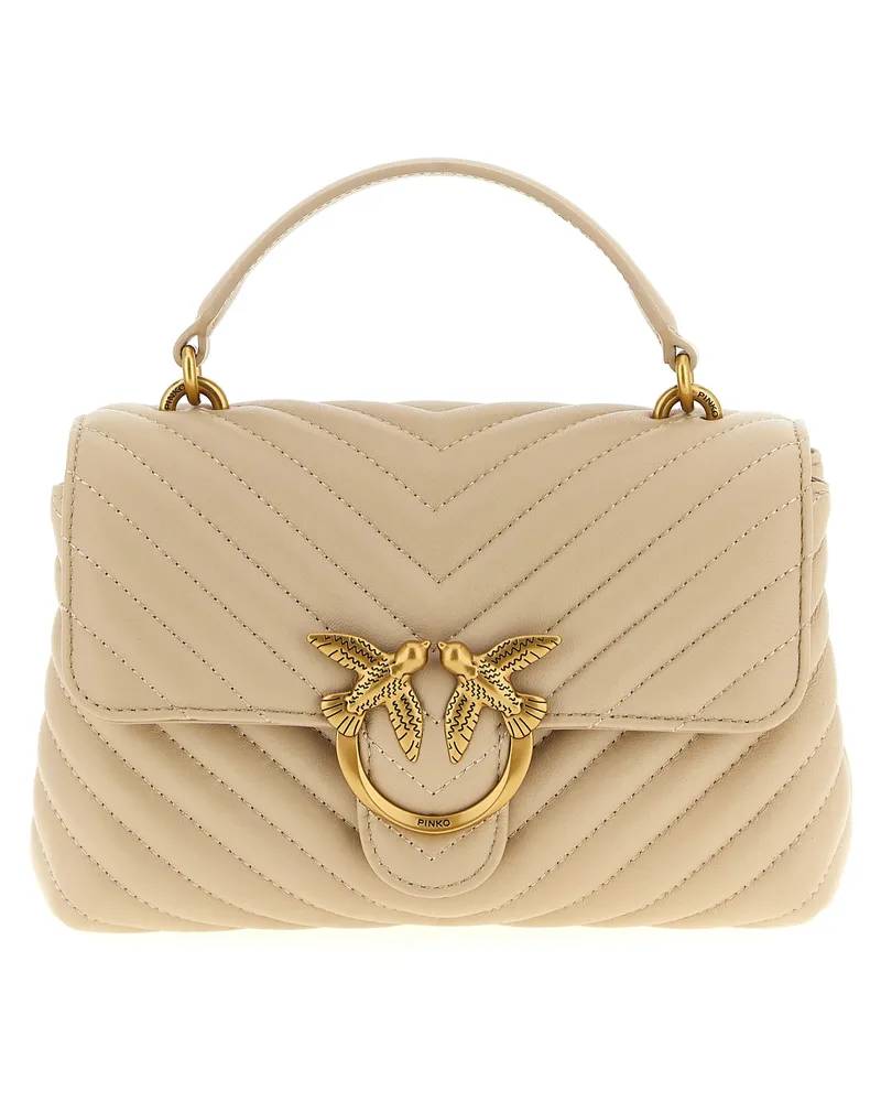 Pinko Love Lady Puff Mini' Handtasche Beige