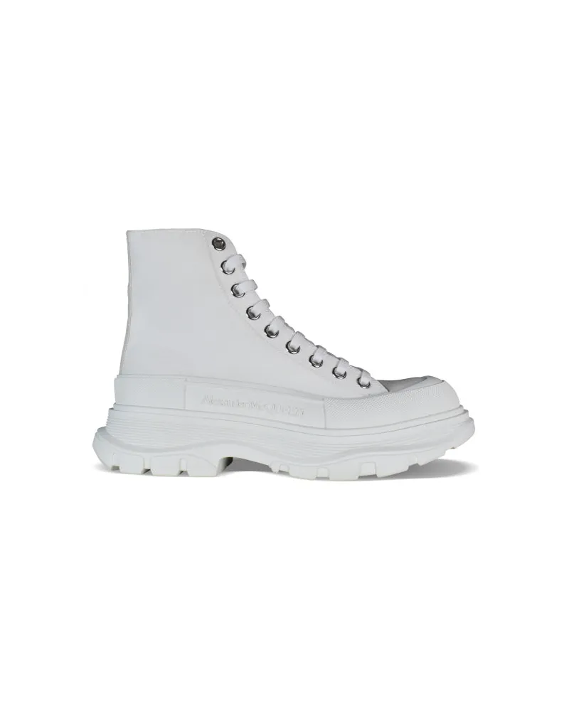 Alexander McQueen Alexander MC Queen Sneakers treten Slick auf White