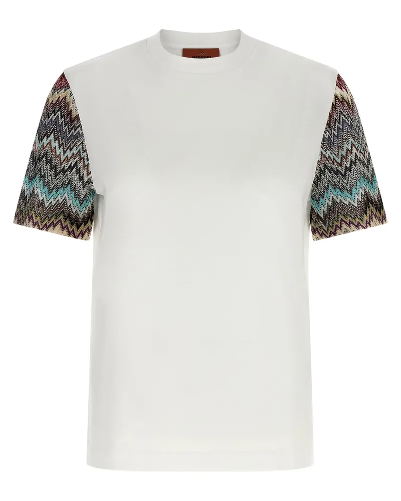 Missoni Schlangenhülle T -Shirt White