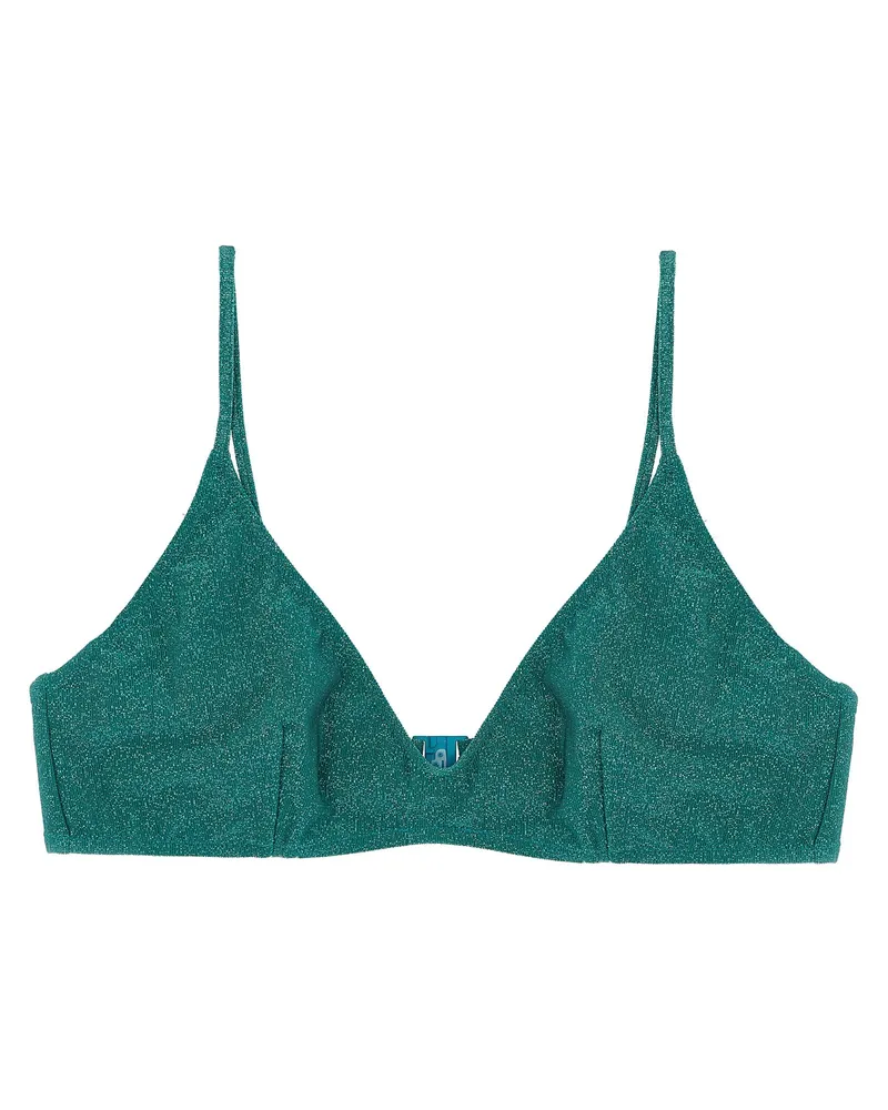 MC2 Saint Barth Paloma' Bikini Top Green
