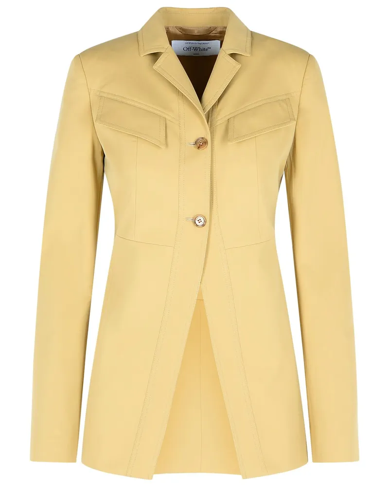 OFF-WHITE Toybox' beige Baumwolljacke Beige