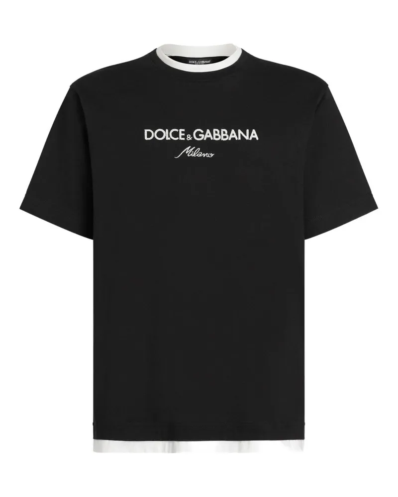 Dolce & Gabbana T -Shirts und Polos schwarz Black