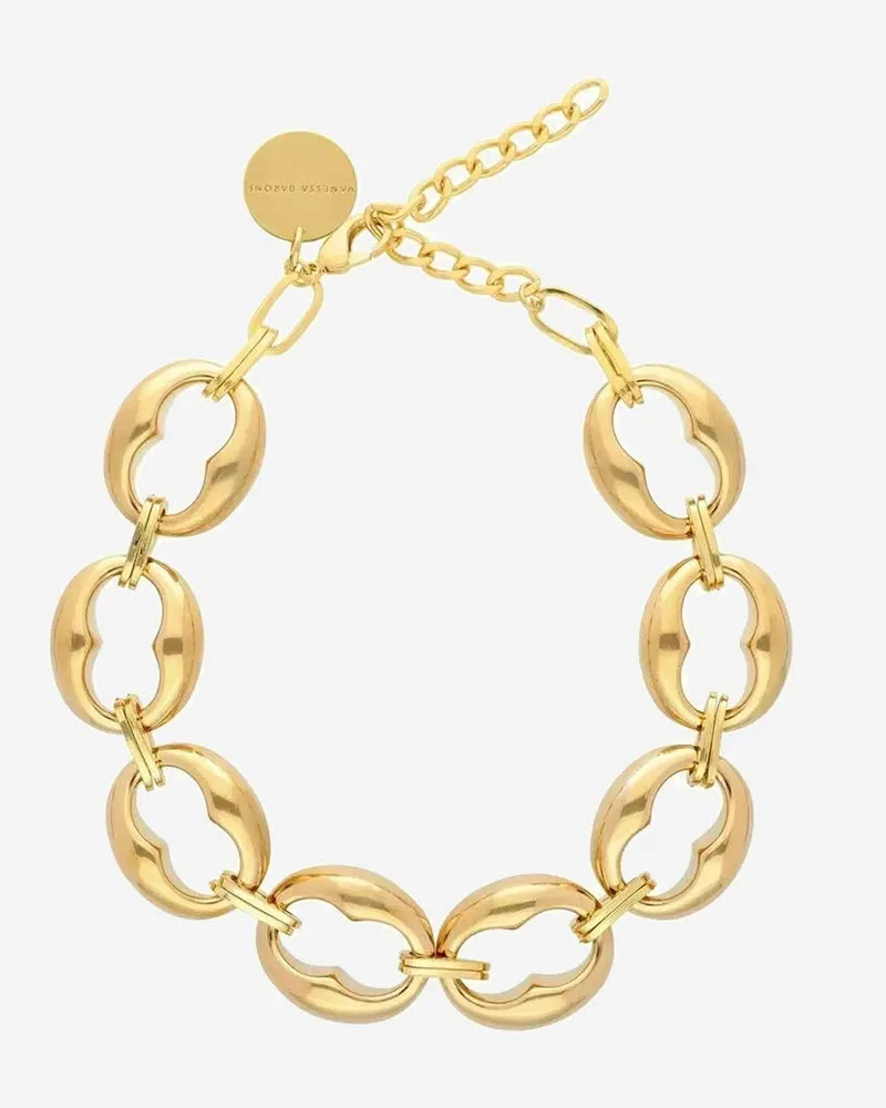 Vanessa Baroni Turtle Halskette Golden