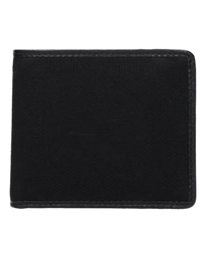 Gucci Jumbo Geldbörse Herrens Stoff Schwarz -