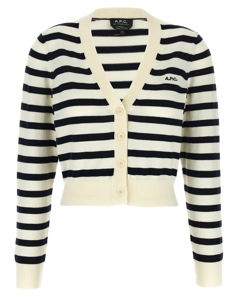 A.P.C. Gaelle' Strickjacke Blue