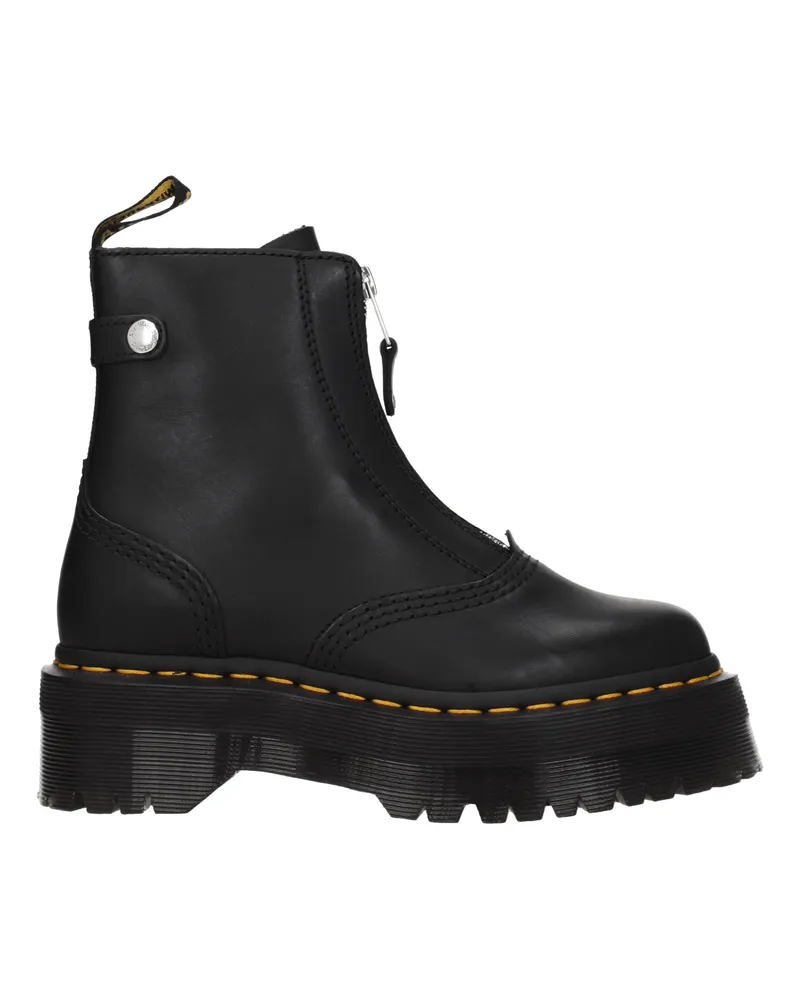 Dr.Martens Dr. Martens Jetta Damens Stiefel aus schwarzem Leder -