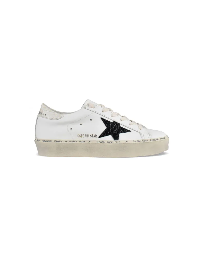 Golden Goose Deluxe Brand Hi Star Sneakers White