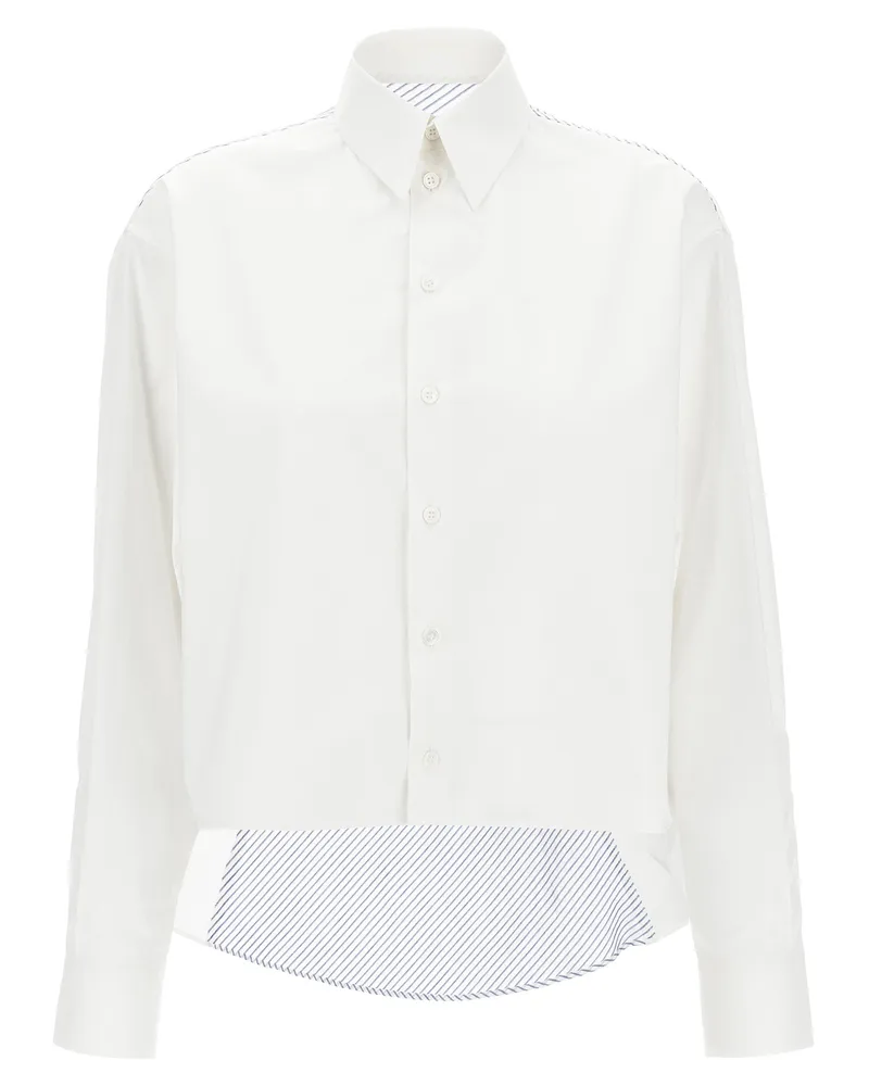 Maison Margiela Asymmetrisches Hemd White