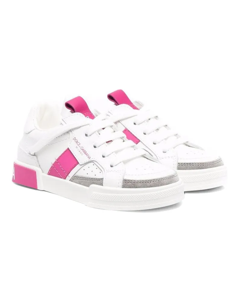 Dolce & Gabbana Low Schnürsenkel Sneaker White