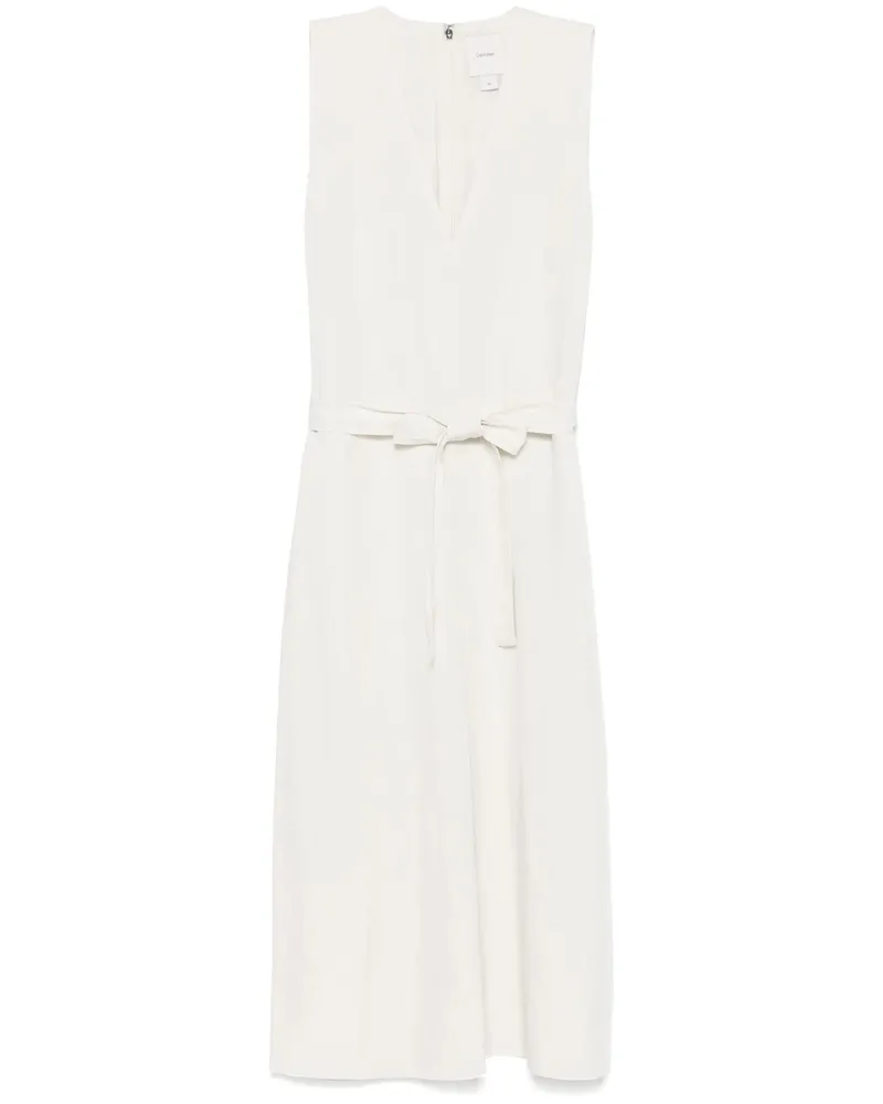 Calvin Klein Midi Kleid White