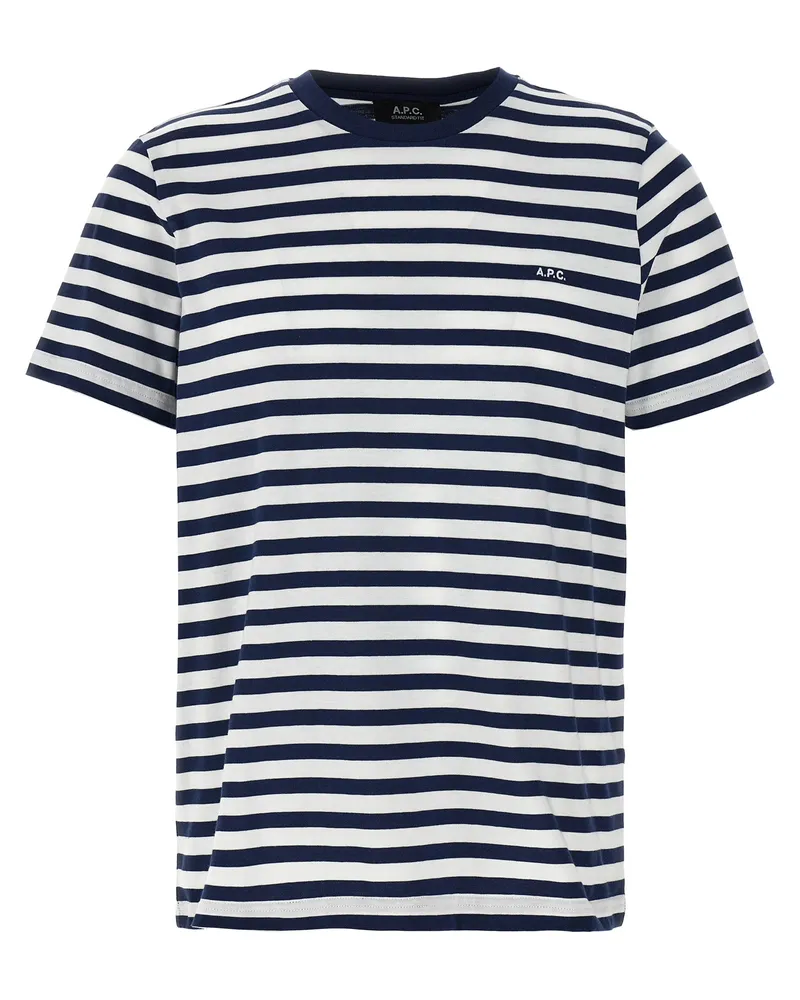 A.P.C. Emilien' T -Shirt Blue