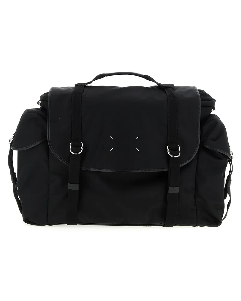 Maison Margiela Messenger High Tech' Handtasche Black