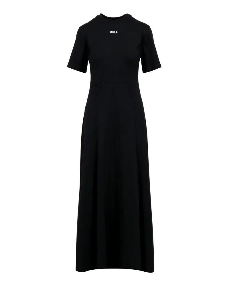 MSGM Kleider schwarz Black