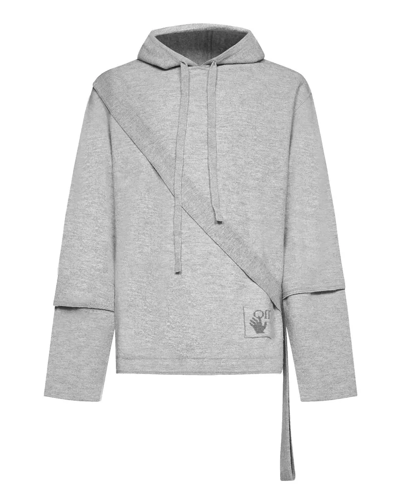 OFF-WHITE Off White Woll Sweatshirt Gray