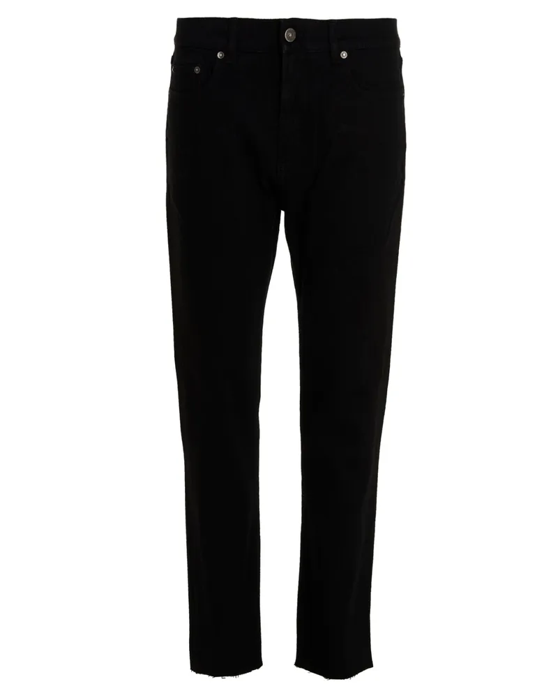 Golden Goose Goldene Gans 'One Wash' Baumwolljeans Black