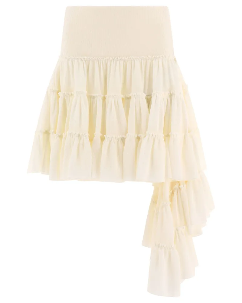 Loewe Rüschenrock White