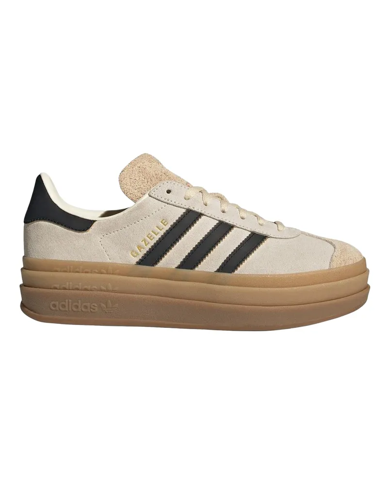 adidas Sneakers Gazelle BOLD W White/Core Schwarz/Sandschicht Creamwhite