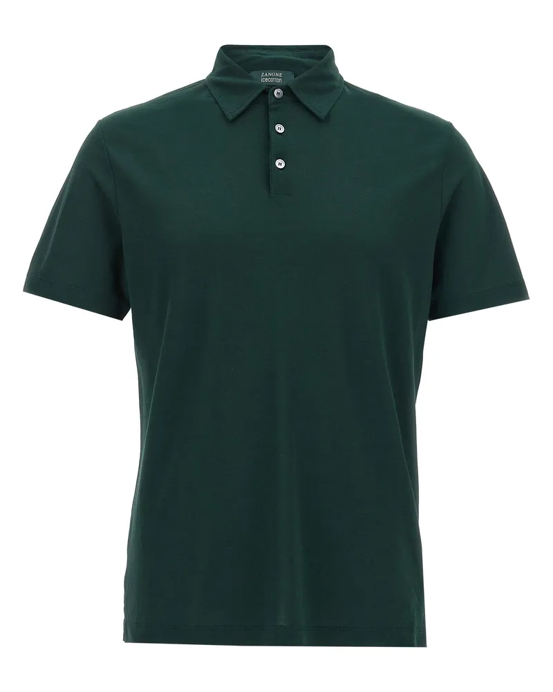 Zanone Ice Cotton' Polo -Hemd Green