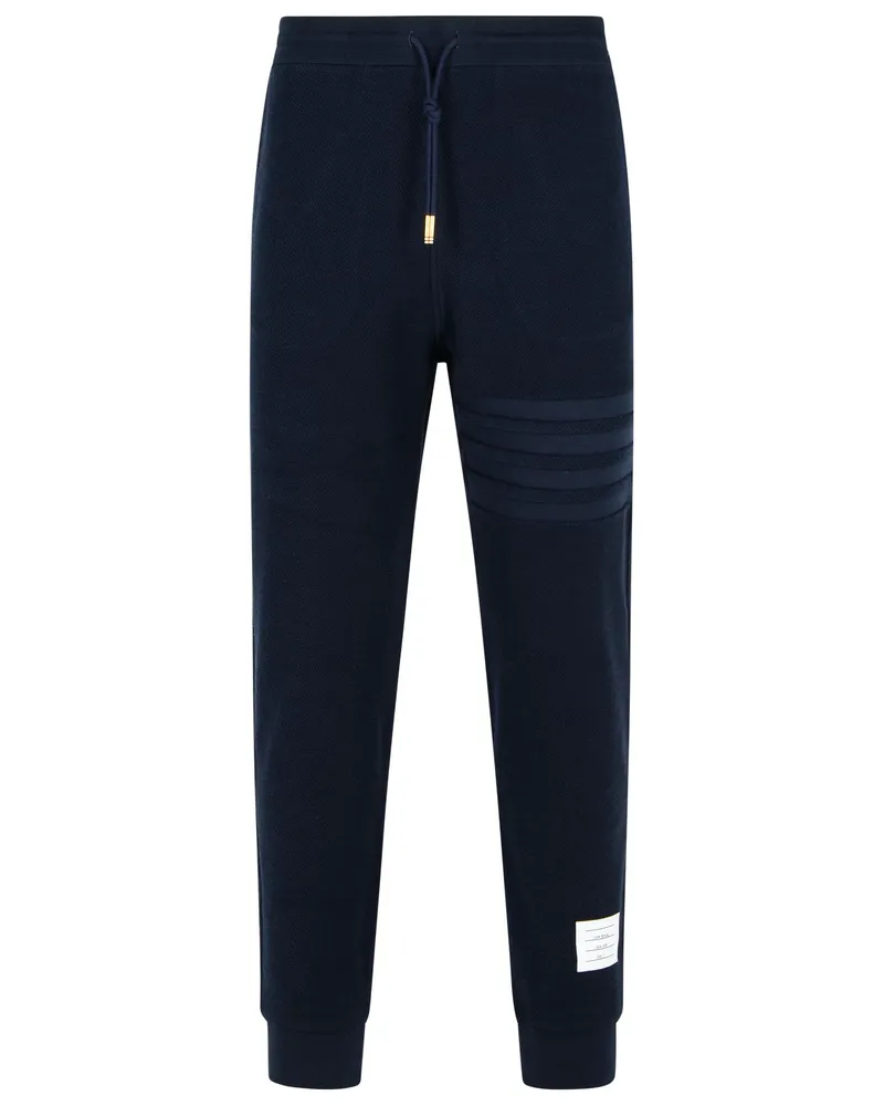 Thom Browne Jogger' Marine -Baumwollhose Navy