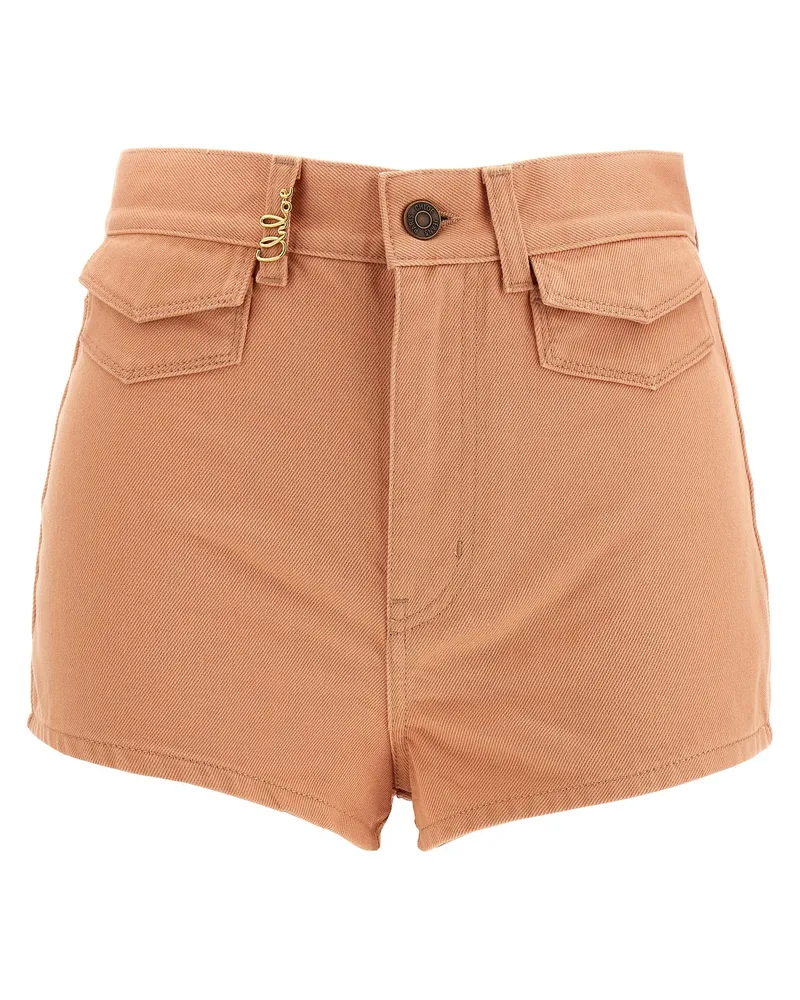 Chloé Chloé' Shorts Orange
