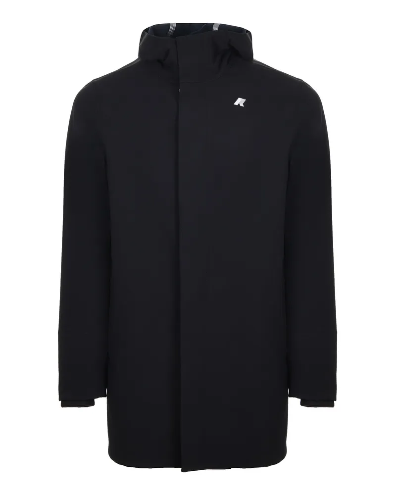 K-Way 3 Schicht Nylonjacke Black