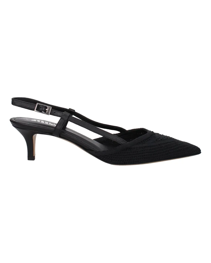Isabel Marant Sandalen häkeln Story Frau Stoff schwarz -