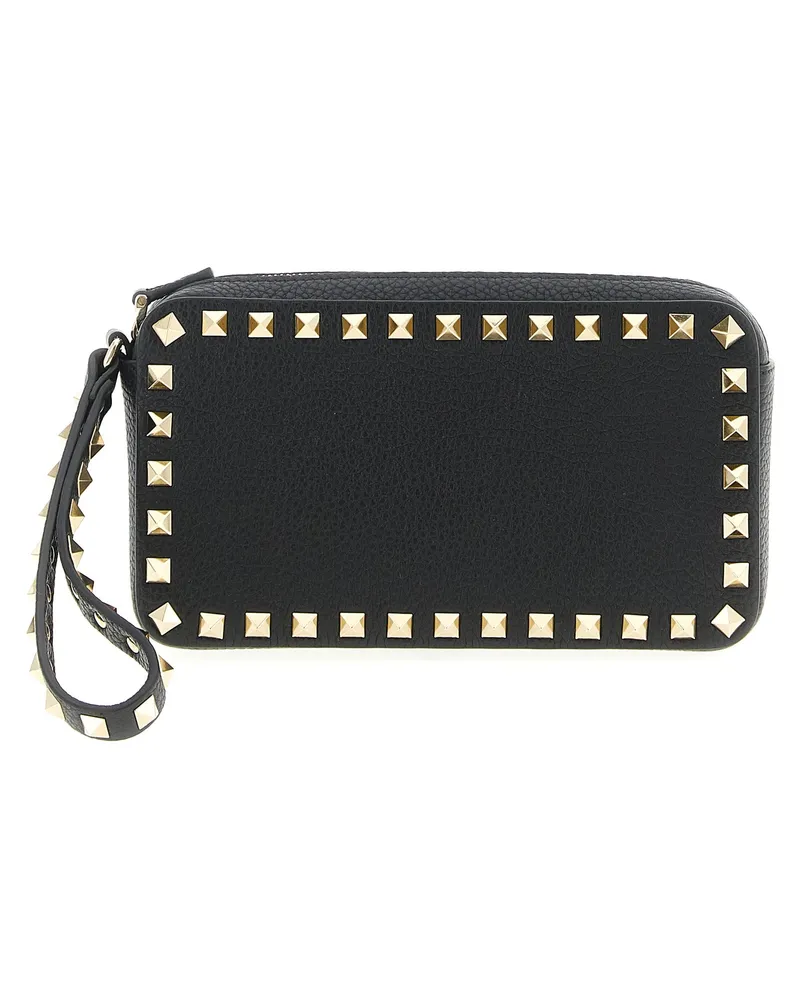 Valentino Garavani Valentino Garavani „Rockstud“ Clutch-Tasche Black