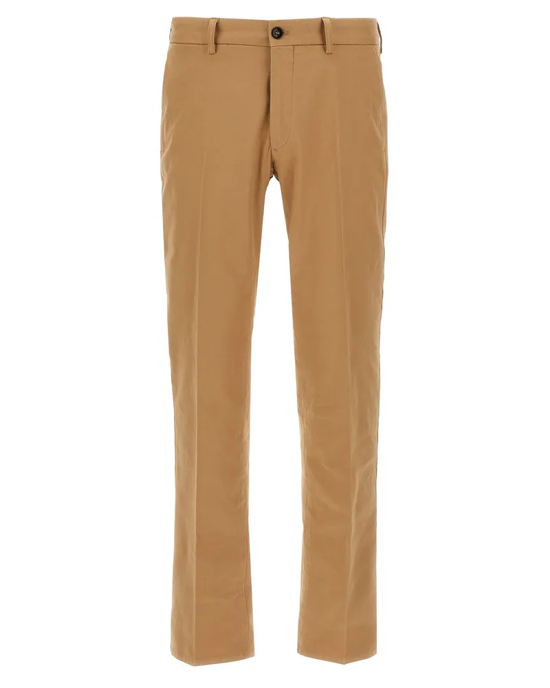 Incotex Baumwollhose Brown